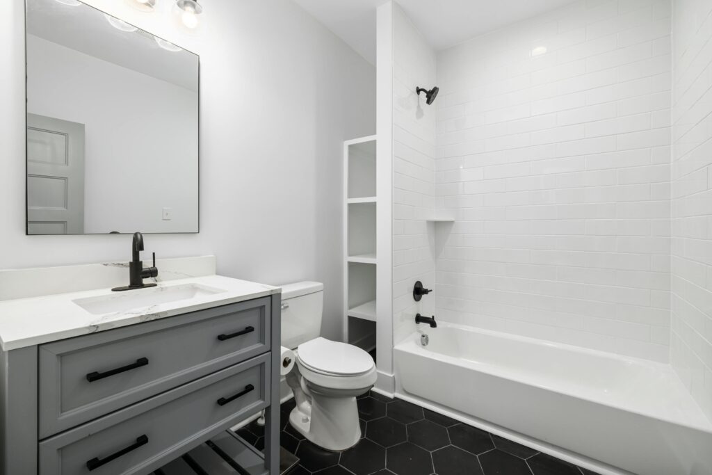 Nice new remodeled bathroom