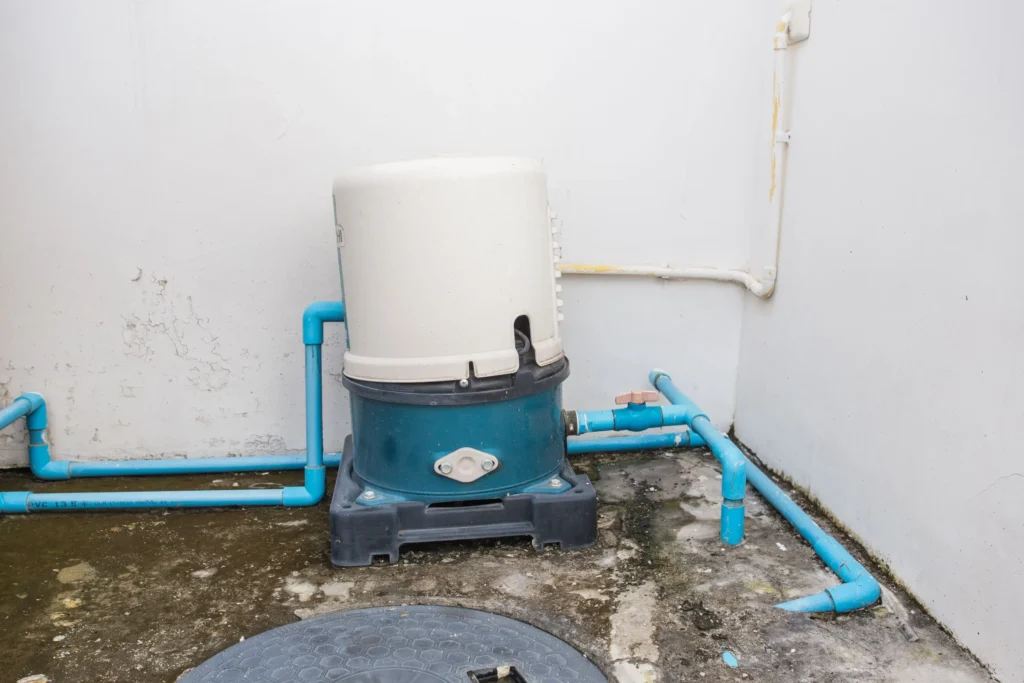 Battery backup system connected to sump pump in Edmonton basement