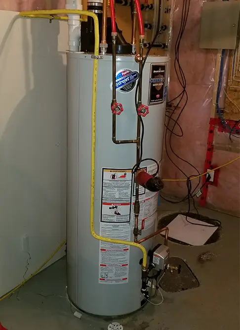 Flawless Flows water heater installation