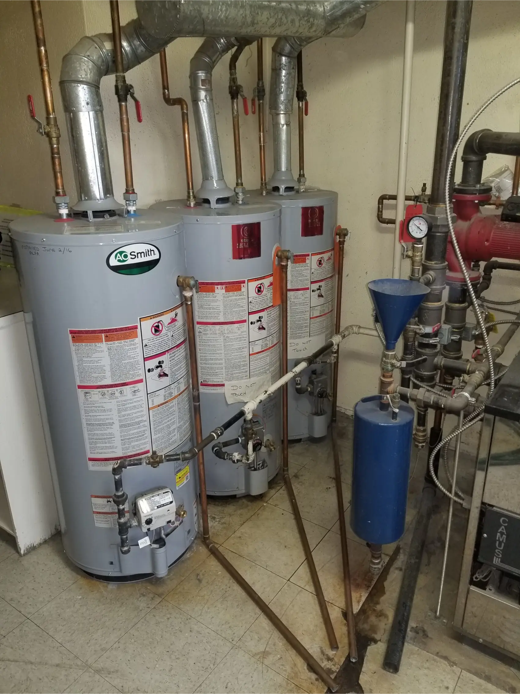 repair service for water heaters