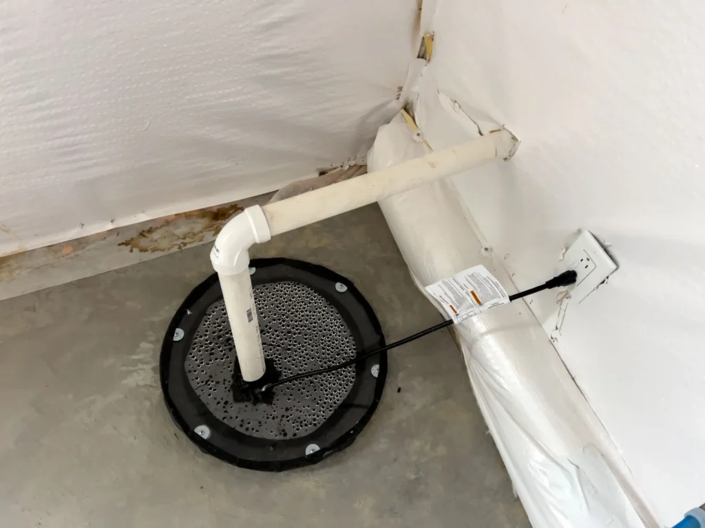Sump pump running continuously in a Spruce Grove home